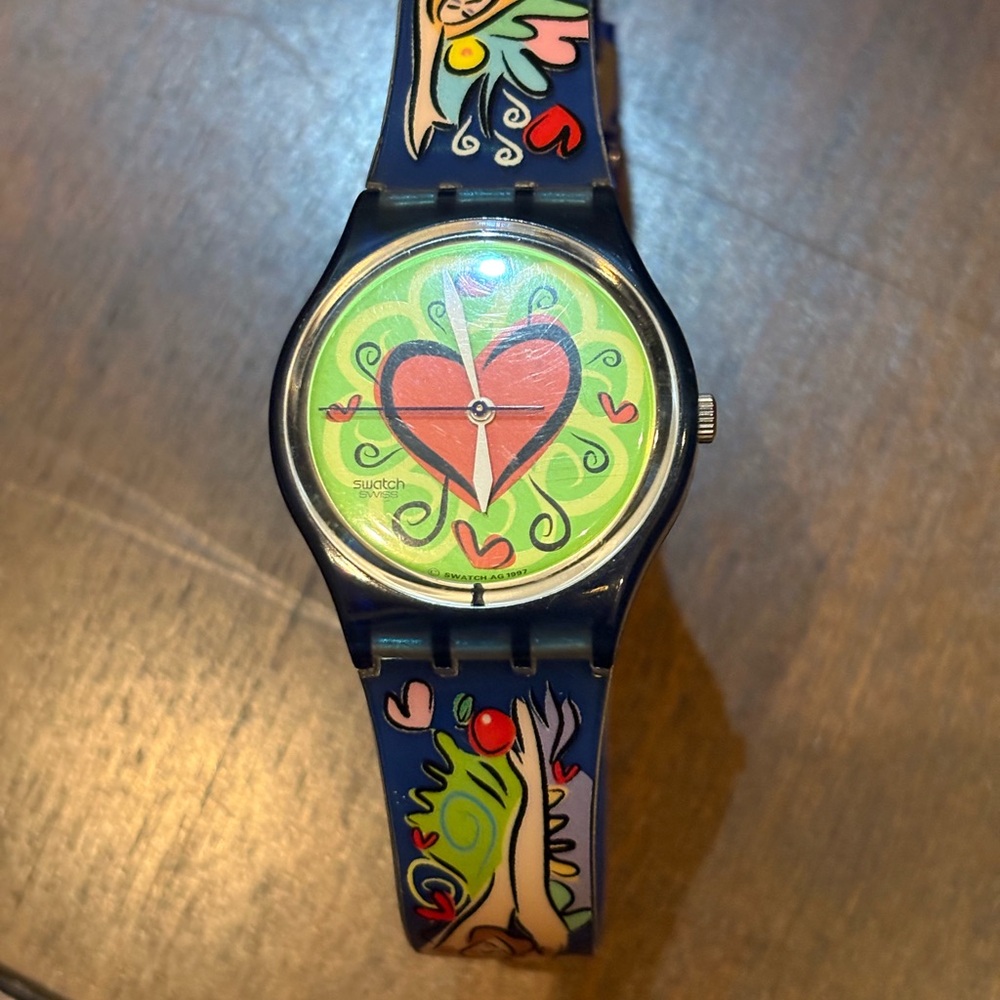 1998 Vintage Swatch Special Edition Adam & Eve